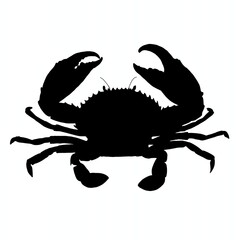 blue crab isolated on white