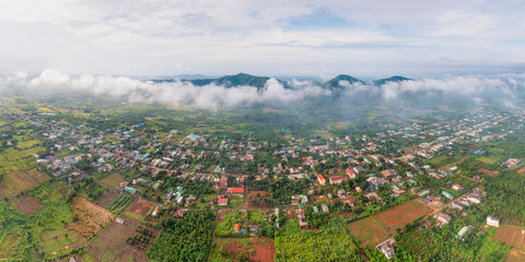Terraced rice fields