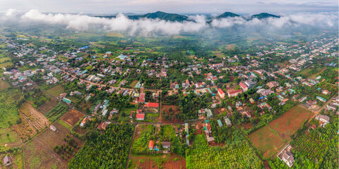 Terraced rice fields