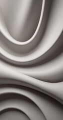 white background with curved design