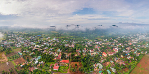 Terraced rice fields