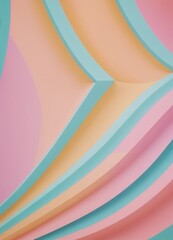 colorful abstract background with pink, blue and yellow wave