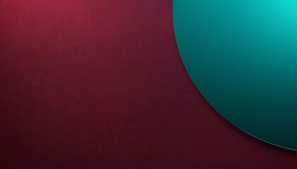 red and green background with circular shape