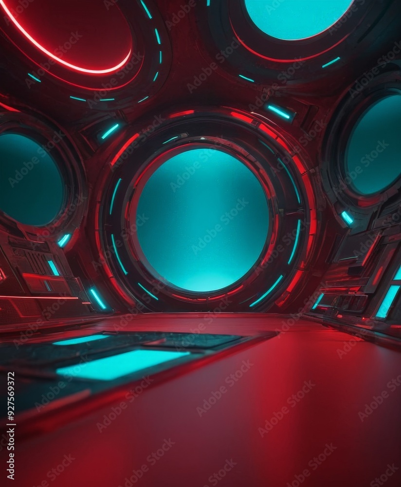 Aufkleber laptop computer with red light on it