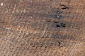 Old wooden texture for background that has natural cracks.