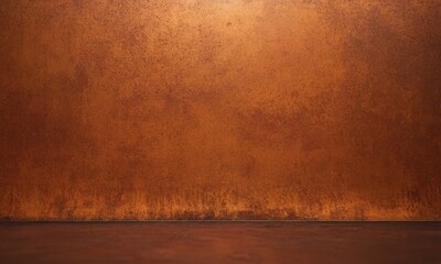 brown metal background with rust surface