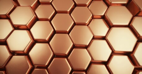 Obraz premium 3d honeycomb pattern