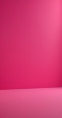 pink room with wall and white chair