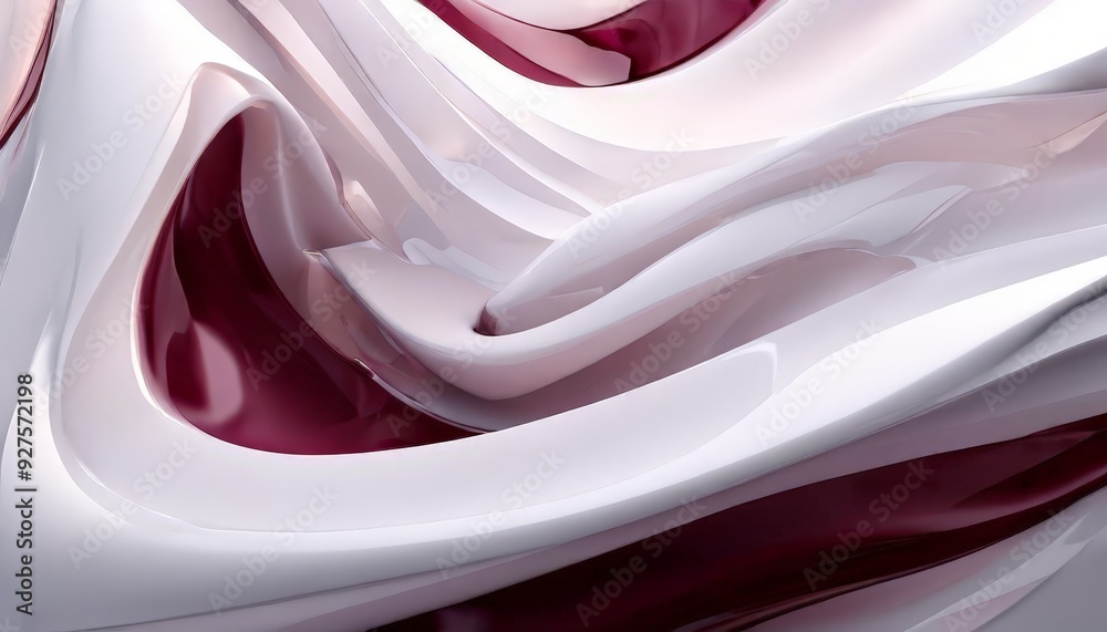 Poster white and red abstract background