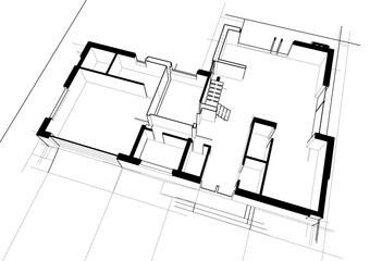 house plan blueprint