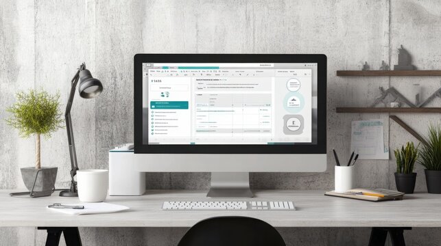 Streamlined Affiliate Marketing Management: Modern WordPress Pretty Links Plugin in Action on a Pristine Digital Workspace