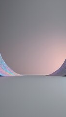 large, colorful object with long tail