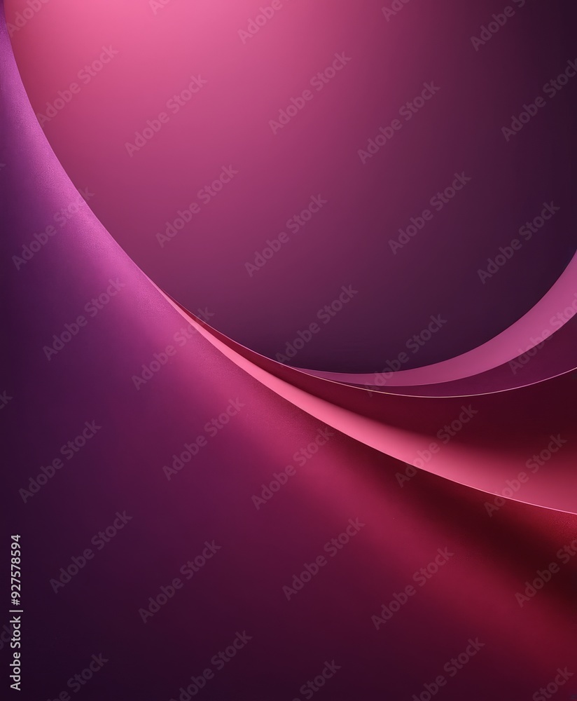 Poster purple and red abstract background with curved curve