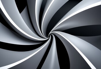 black and white spiral background