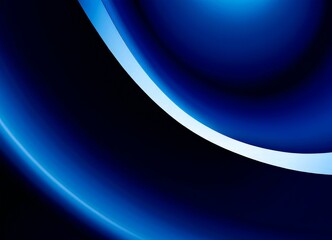 Obraz premium blue background with circular design