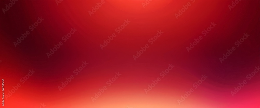 Poster abstract red background with blurs and light effects