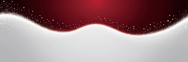 red and white background with snow