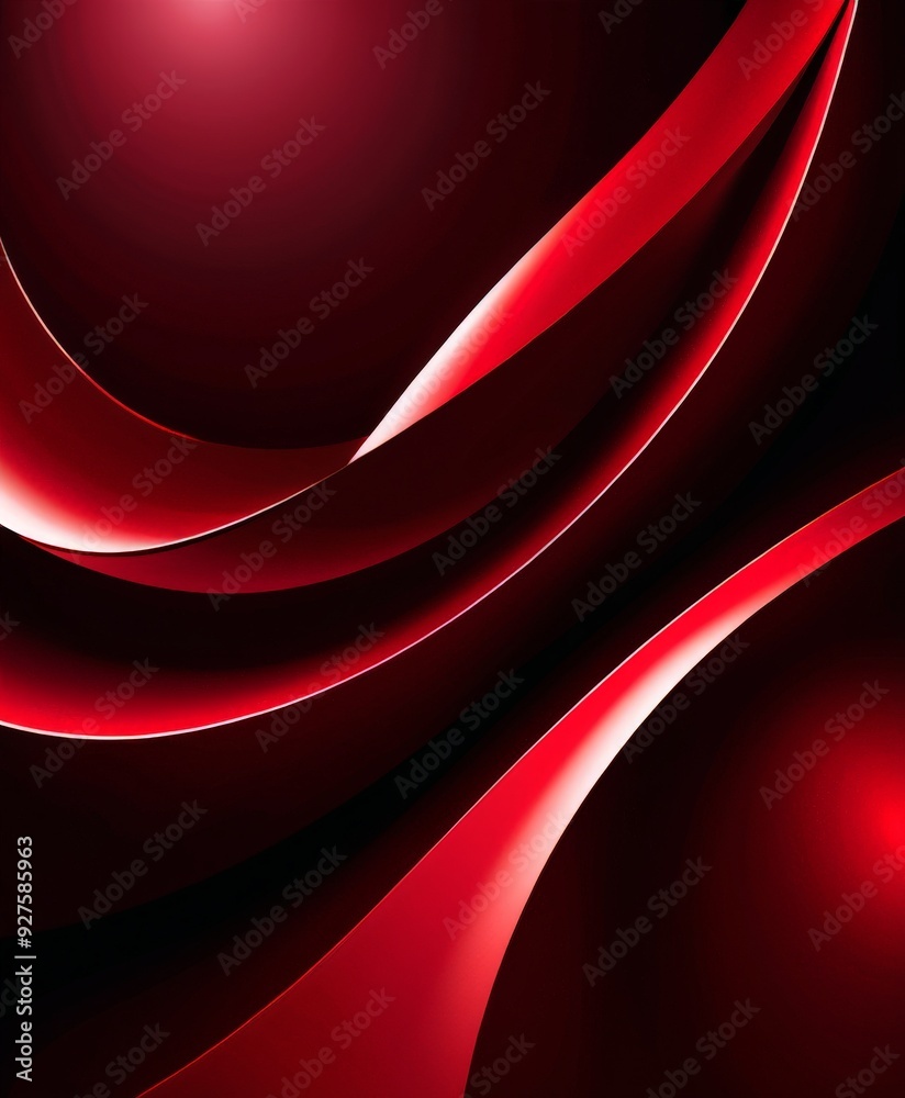 Poster red abstract background