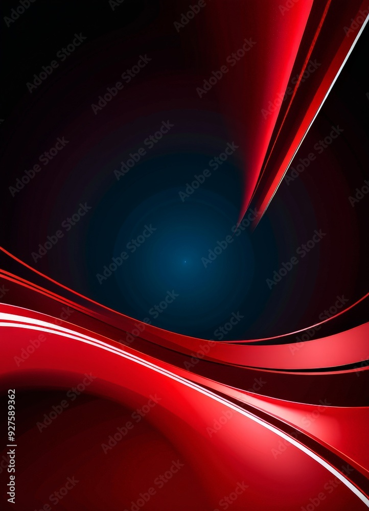 Poster red and black abstract background