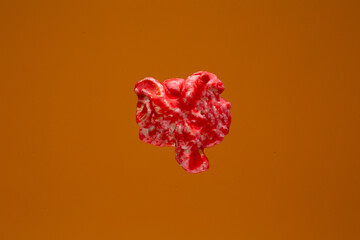 One red popcorn