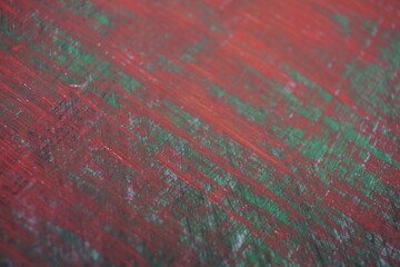 Red and green mixed color paint splatter pattern surface, Grungy paint brush splash texture...