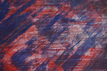 Multicolor messy paint brush splatter surface, Colorful grungy watercolor paint brush distressed backdrop, Abstract messy paint brush splash texture on a surface