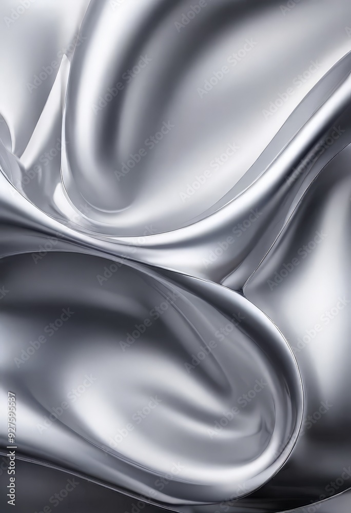 Aufkleber silver background with smooth surface