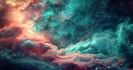 Fototapeta premium colorful nebula