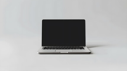Fototapeta premium a laptop on a white background