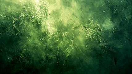 Tranquil green abstract patterns resembling nature during an overcast day