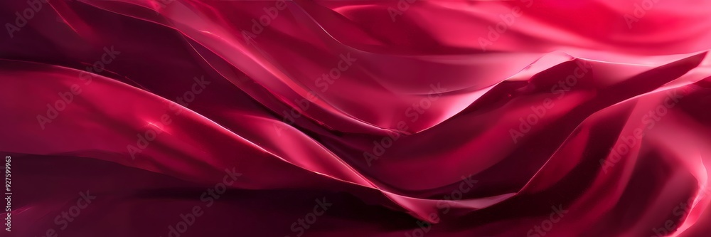 Poster red background with very smooth surface