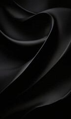 Fototapeta premium black silk fabric background