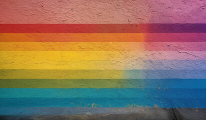 Rainbow plaster concrete texture