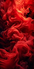 red smoke background