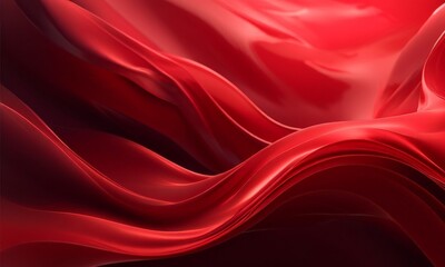 Obraz premium red silk fabric background