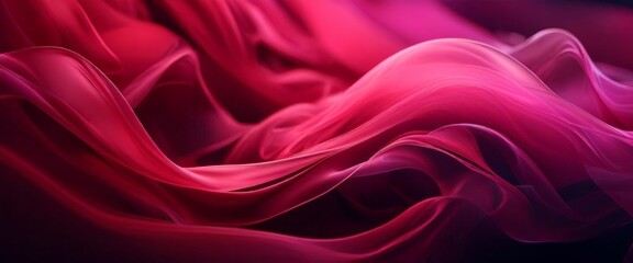 Obraz premium close up pink and red smoke