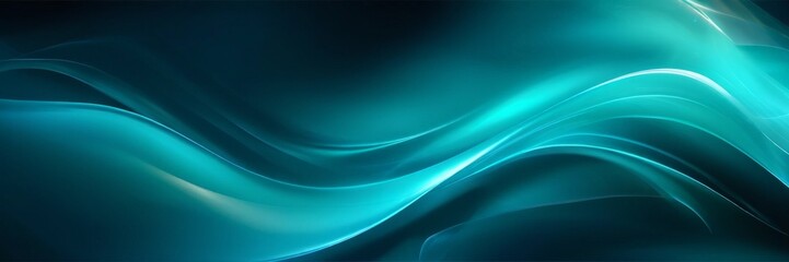 Fototapeta premium abstract blue background with waves