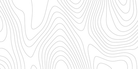Abstract Topographic map background with wave line. Panorama view gradient multicolor wave curve lines banner background design. Vector illustration. wave Line topography map contour background.	