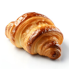 Fototapeta premium croissant isolated on white