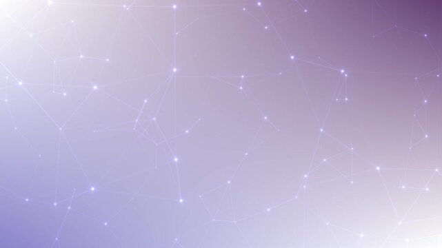 White pastel communication web animation, digital data concept, network illustration