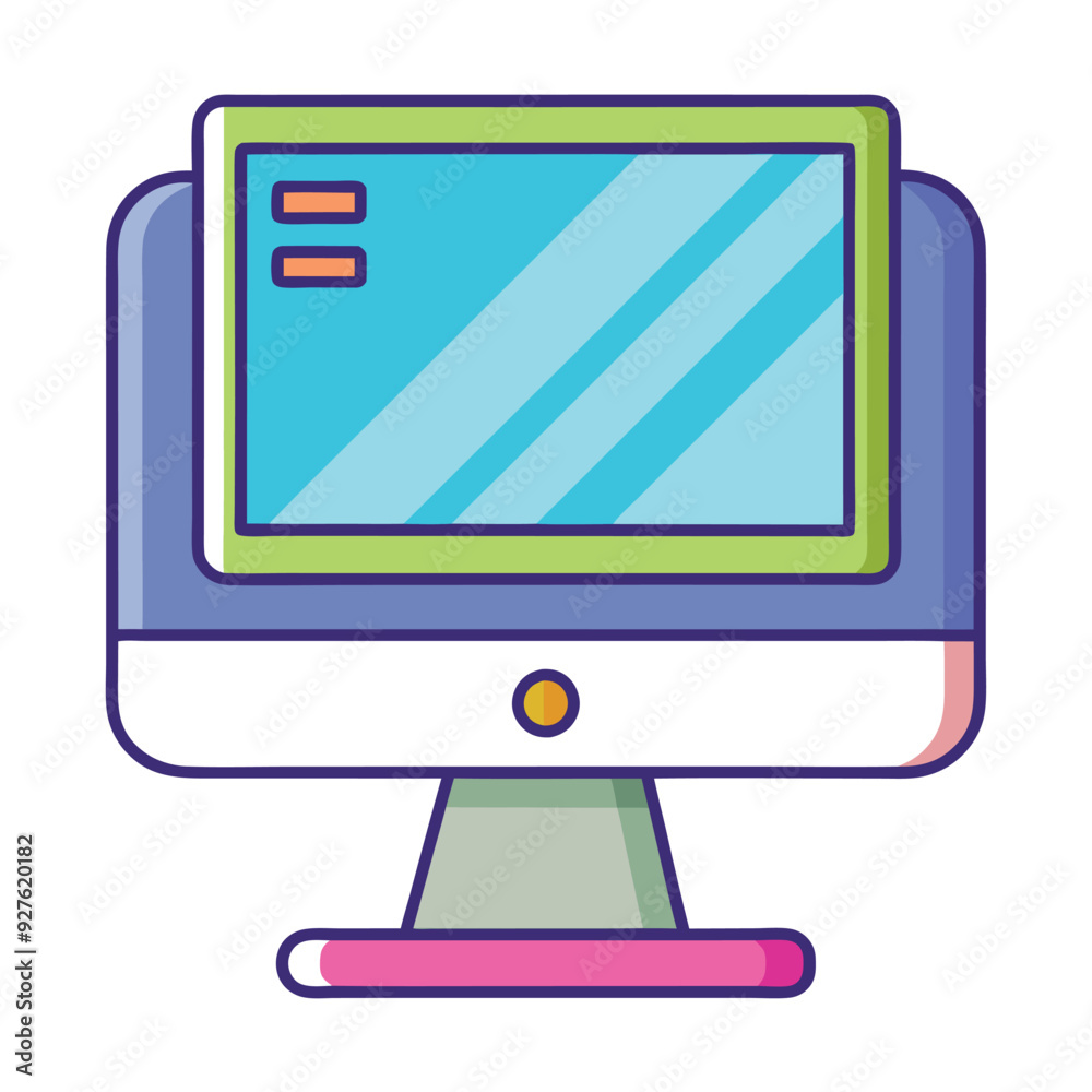 Poster Computer Screen for Home Office and Digital Display
