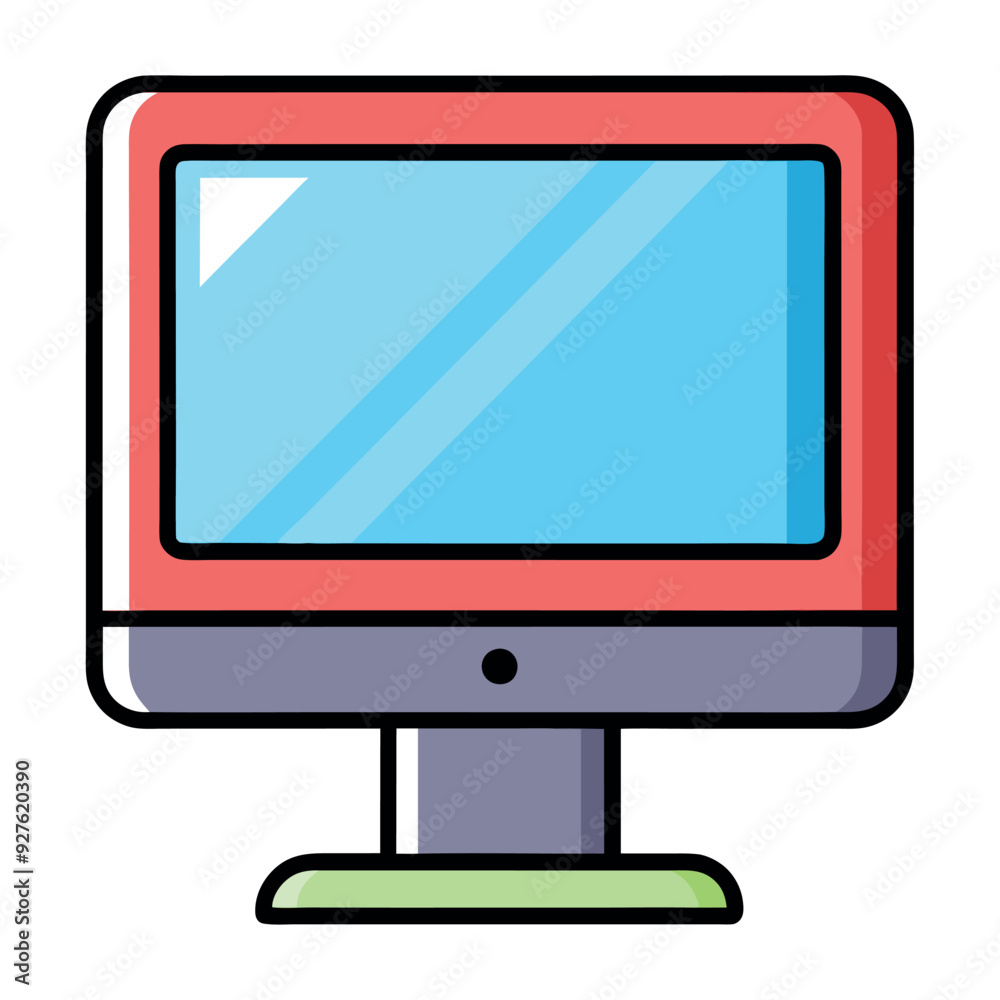 Poster computer screen for home office and digital display