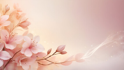 Fototapeta premium pink blossom background