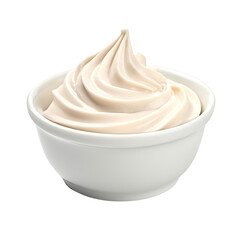Smooth, Creamy Cocoa Dessert Served in a White Bowl.