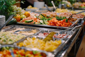Obraz premium Close up of a buffet