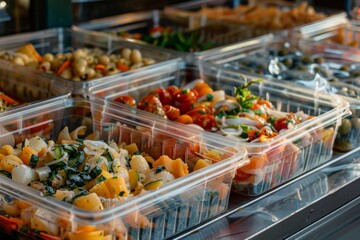 Obraz premium Close up of a buffet