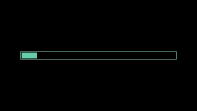 Its Totally transparent alpha format. .2024 Loading Progress bar loading as we approach in yt video. video animation of loading bar. Load animation.