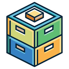 Cube Storage for Home Organization and Shelving