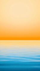 Obraz premium The background of dawn: The use of gradient tones symbolizes the nascent sunrise, representing a new beginning and a bright future.