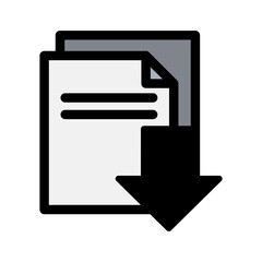 Download file icon